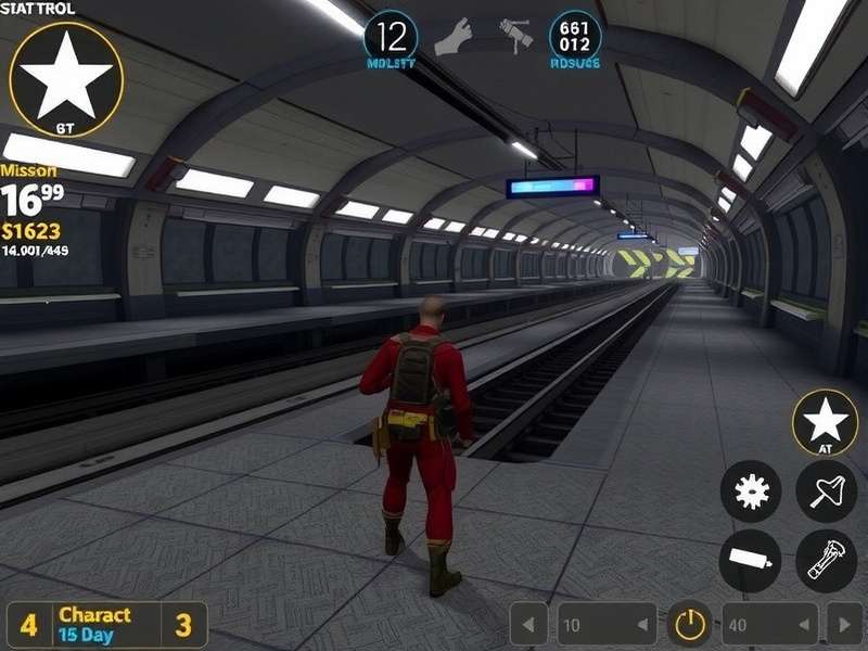 Metro Shootout Star Game Screenshot